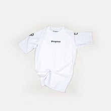 Load image into Gallery viewer, Progress Academy Rashguard- Corta-White