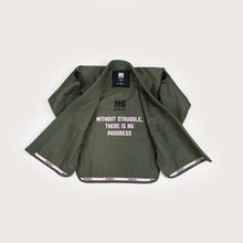 Charger l'image dans la galerie, Kimono BJJ (GI) Progress Ladies M6 Marc 5- Green Forest