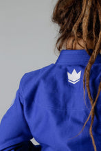 Charger l'image dans la galerie, Kimono BJJ (GI) Kingz Classic 3.0 Bleu des femmes avec ceinture blanche incluse