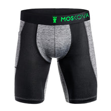 Carregar imagem no visualizador da galeria, Boxer Moskova M2 Tech Long Wicking- Gray / Black