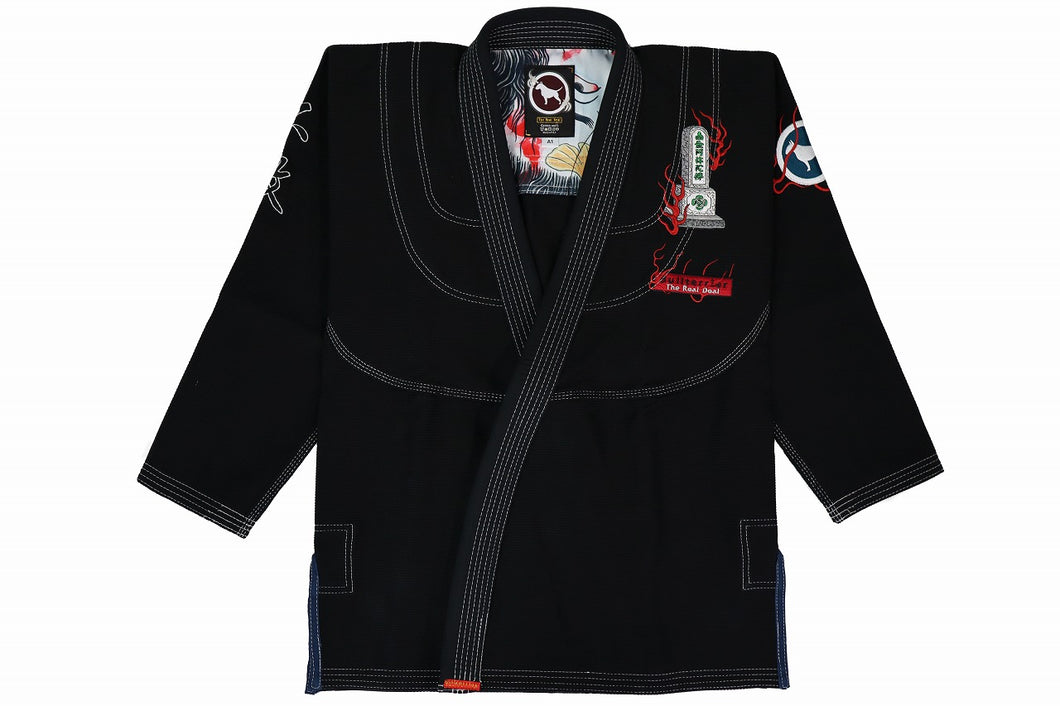 Kimono BJJ (GI) BULLTERRIER Fuhai R- Schwarz
