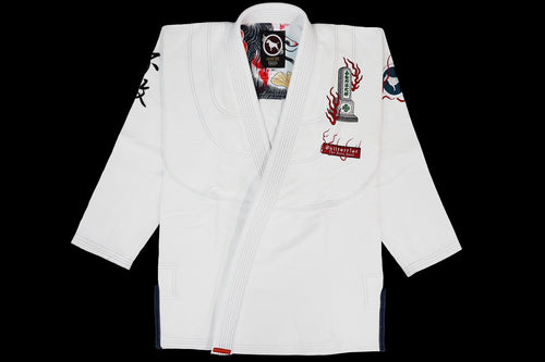 Kimono BJJ (GI) BULLTERRIER Fuhai R- Weiss