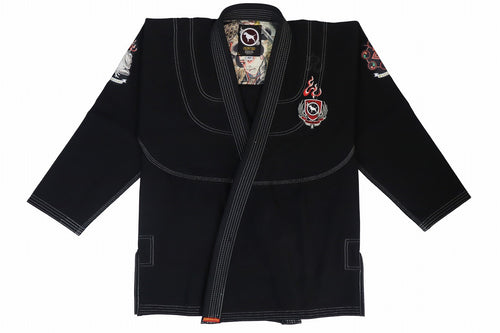 Kimono BJJ (GI) Bullterrier Jiraiya 2.0 - Black