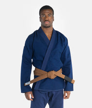 Lade das Bild in den Galerie-Viewer, Kimono BJJ (GI) Progress The Academy- Navy-gürtel enthalten

