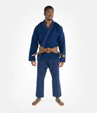 Lade das Bild in den Galerie-Viewer, Kimono BJJ (GI) Progress The Academy- Navy-gürtel enthalten
