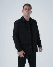 Load image into Gallery viewer, Born to Rule Canvas Jacket- Black
