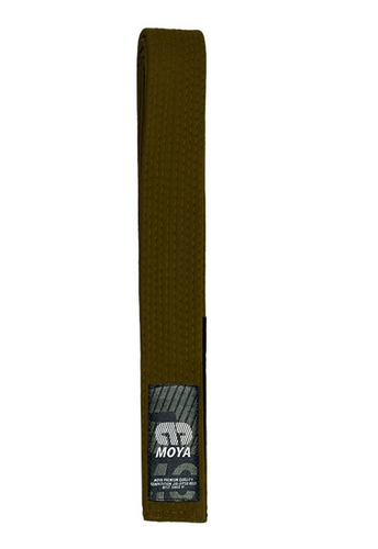 Brand Moya BJJ Adult Belt- Marrom
