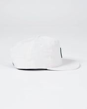 Load image into Gallery viewer, Crown Patch 5-Panel Strapback Hat - Natural
