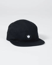 Charger l&#39;image dans la galerie, Crown Patch Strapback Hat - Black
