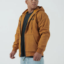 Carregar imagem no visualizador da galeria, Kingz Canvas Jacket- Castanho
