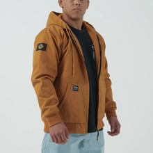 Carregar imagem no visualizador da galeria, Kingz Canvas Jacket- Castanho
