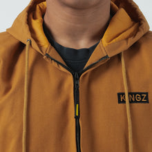 Carregar imagem no visualizador da galeria, Kingz Canvas Jacket- Castanho
