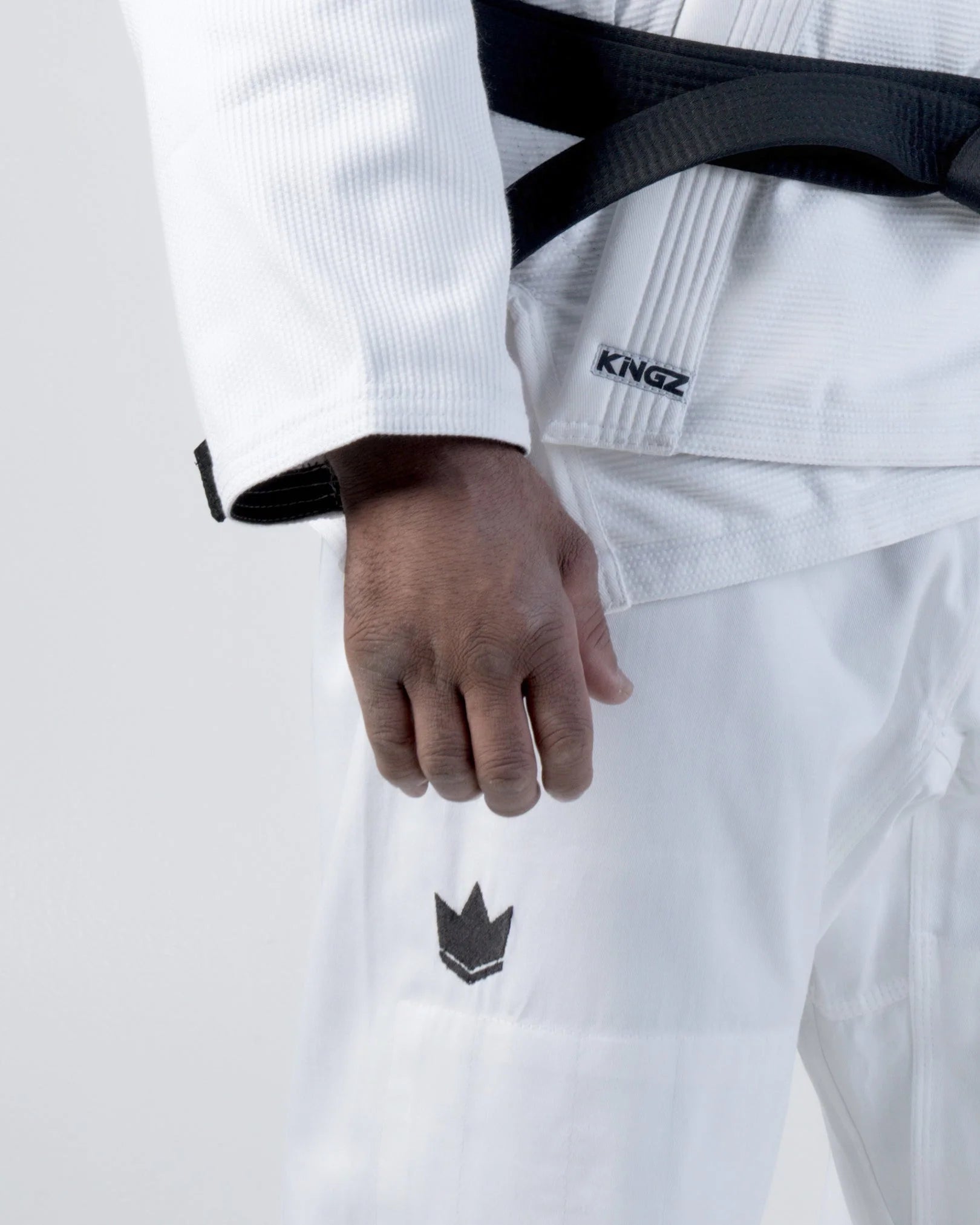 Kimono Karate DOUBLE Y Karategi Blanc - Tissu 230g 65/35 Polyester/Coton Pour Débutants