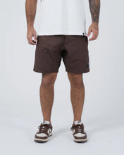 Cargar imagen en el visor de la galería, Kingz Casual Shorts- Marrón
