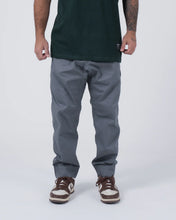 Cargar imagen en el visor de la galería, Kingz Casual Rip Stop Gi Pant- Gris
