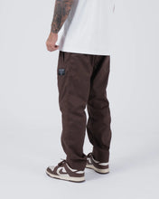 Cargar imagen en el visor de la galería, Kingz Casual Rip Stop Gi Pant- Marrón
