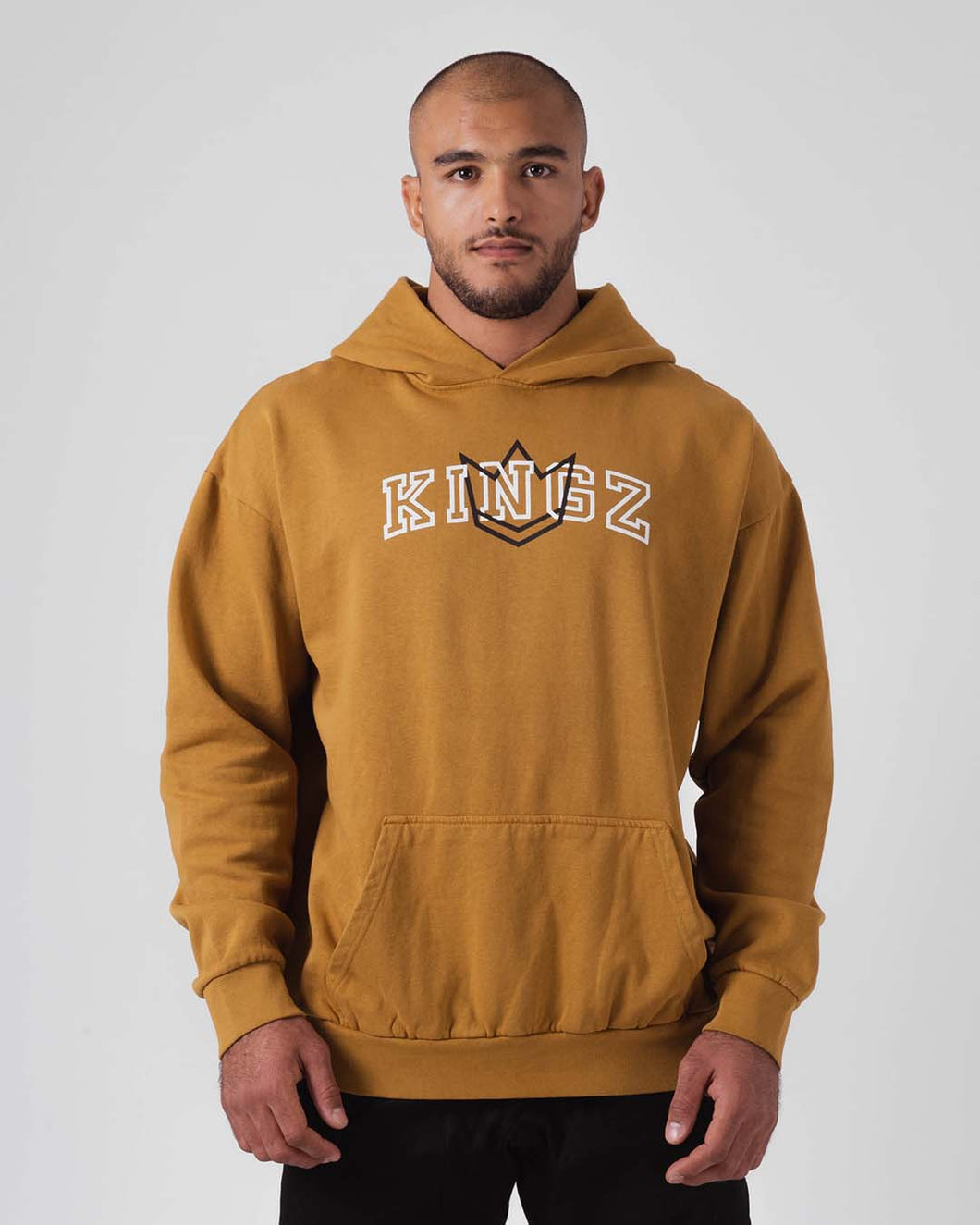 Kingz College Hoodie- Gold