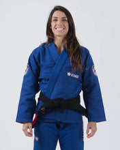 Charger l&#39;image dans la galerie, Kimono BJJ (GI) Kingz Ballistic 3.0 Women&#39;s - Bleu
