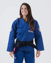 Charger l&#39;image dans la galerie, Kimono BJJ (GI) Kingz Ballistic 3.0 Women&#39;s - Bleu
