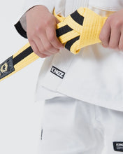 Load image into Gallery viewer, Kimono BJJ (GI) Kingz Kore Youth 2.0. White with white belt
