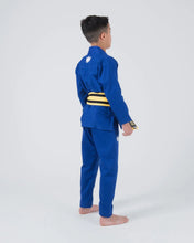 Load image into Gallery viewer, Kimono BJJ (GI) Kingz Kore Youth 2.0. Blue with white belt
