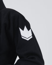 Carregar imagem no visualizador da galeria, Kimono BJJ (GI) Kingz Kore Youth 2.0. Preto com cinto branco
