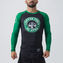 Load image into Gallery viewer, Choke Republic Coffee The Jiu Jitsu Rash Guard
