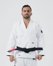 Lade das Bild in den Galerie-Viewer, Kimono BJJ (GI) Kingz Kore V2-White-White-Gürtel enthalten
