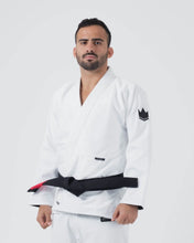 Lade das Bild in den Galerie-Viewer, Kimono BJJ (GI) Kingz Kore V2-White-White-Gürtel enthalten
