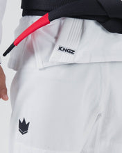 Load image into Gallery viewer, Kimono BJJ (GI) Kingz Kore V2- White- White belt included
