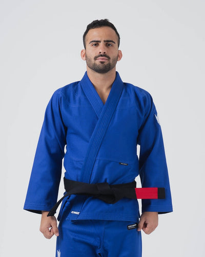 Kimono BJJ (Gi) Kingz Kore V2- Azul- CINTURON BLANCO INCLUIDO