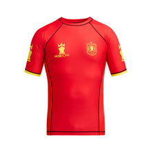 Load image into Gallery viewer, Rashguard - 2026 BJJ x Football World Cup - Spain- Short Sleeve
