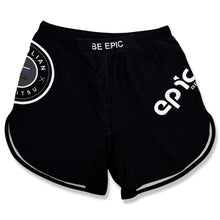 Load image into Gallery viewer, Epic Grappling Shorts 2.0 (Elastic Waistband) Matte Black
