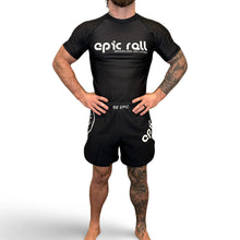 Load image into Gallery viewer, Epic Grappling Shorts 2.0 (Elastic Waistband) Matte Black
