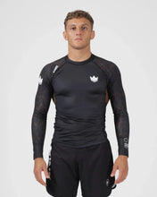 Lade das Bild in den Galerie-Viewer, Rashguard Kingz Ranked Performance V3 Long Sleeve - Braun

