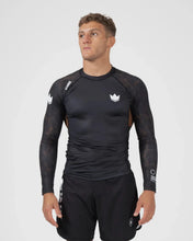 Lade das Bild in den Galerie-Viewer, Rashguard Kingz Ranked Performance V3 Long Sleeve - Braun
