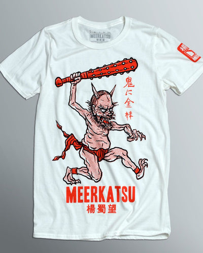 Meerkatsu oni strong tee