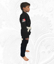 Cargar imagen en el visor de la galería, Kimono Kids Try Hard- negro
