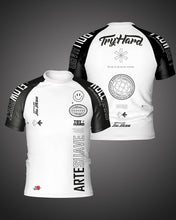 Load image into Gallery viewer, V2 Rashguard Try Hard Millenium White
