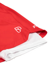 Charger l&#39;image dans la galerie, Progress - Profil Hybrid Shorts - Rouge et blanc
