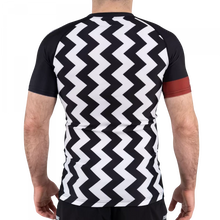 Load image into Gallery viewer, Scramble Ranked Rashguard V5- Black
