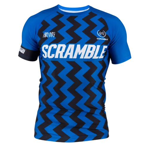 Scramble Ranked Rashguard V5- Bleu