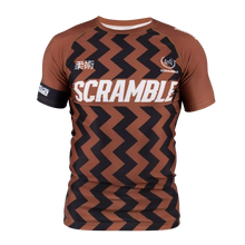 Load image into Gallery viewer, Scramble Ranked Rashguard V5- Brown
