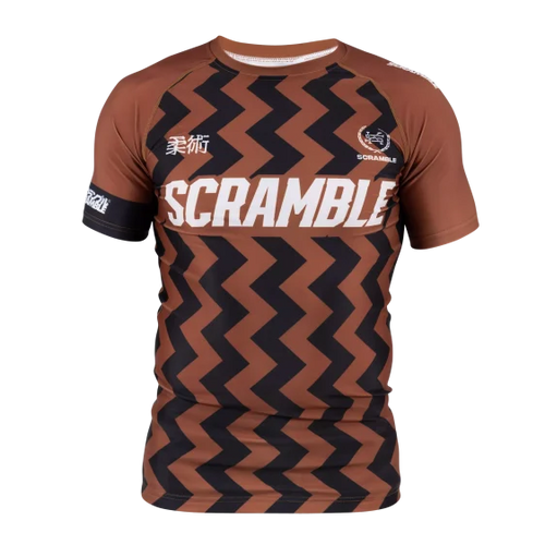 Scramble Ranked Rashguard V5- Brun