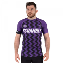 Load image into Gallery viewer, Scramble Ranked Rashguard V5- Purple
