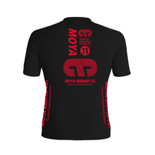 Load image into Gallery viewer, Rashguard Team Moya 23 Short Manga - Black
