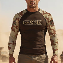 Load image into Gallery viewer, Rashguard Kams 25 Desert LS
