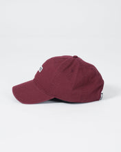 Cargar imagen en el visor de la galería, Slant Dad Hat - Maroon
