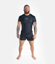Cargar imagen en el visor de la galería, Progress Academy Rashguard- Negro
