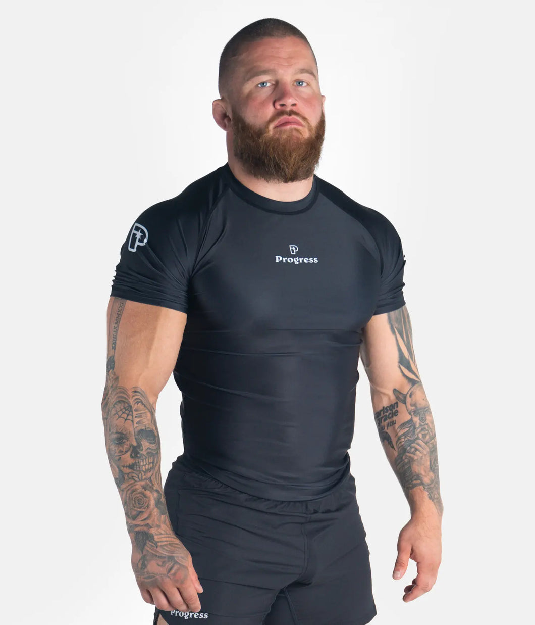 Progress Academy Rashguard- Negro